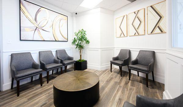 Orlando Family & Cosmetic Dentistry Reception Room