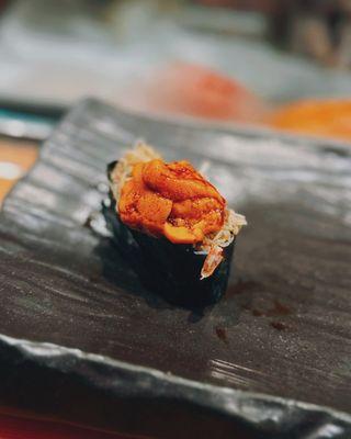 Sea urchin (uni) & hairy crab