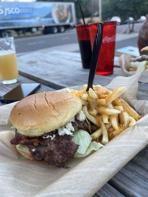 Bacon Bleu burger