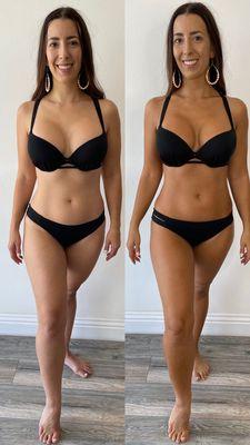 Natural looking spray tans that are anti-aging and make you look toned and defined! Never orange!