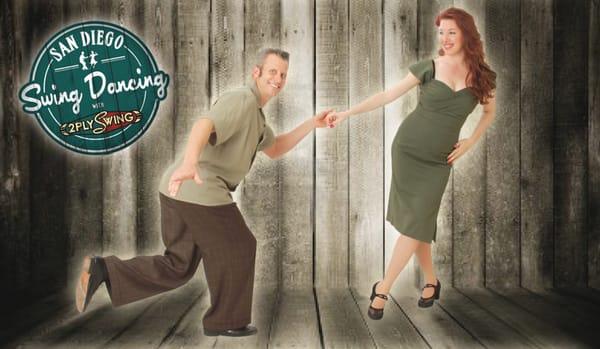 Learn from the most skilled Swing Era dance instructor in SD - we make it fun while talking less & dancing more!