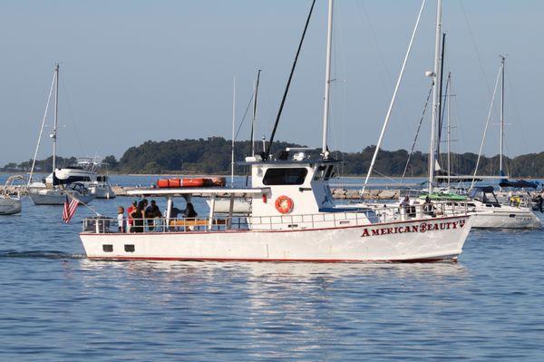 Sag Harbor charter boat American Beauty II