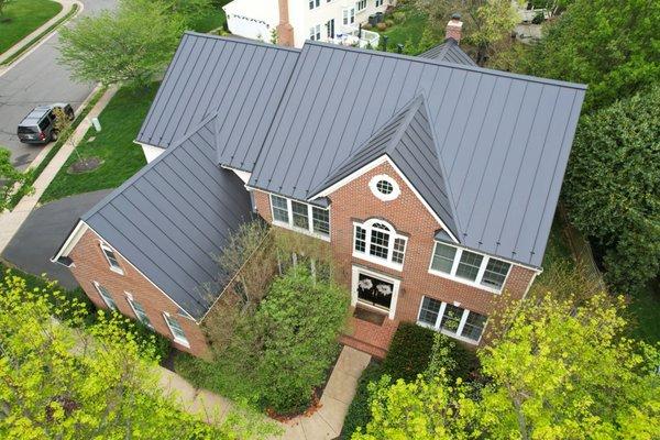 Standing Seam Metal Roof!