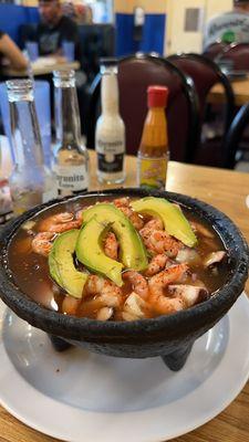 Seafood Molcajete