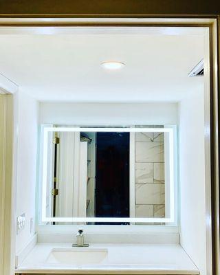 Vanity and Mirror Upgrade