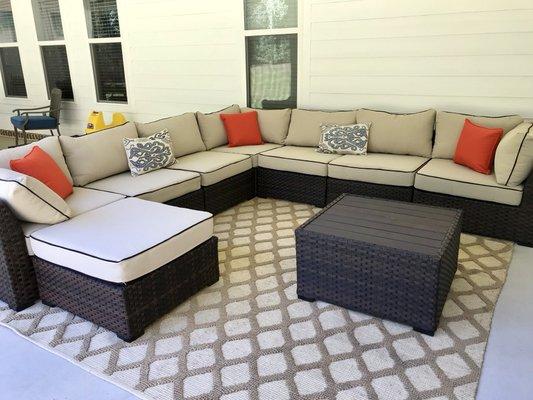 Need outdoor furniture? Come see us! We will help make your outdoor living as beautiful as your indoor furniture!!