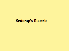 Sederap's Electric