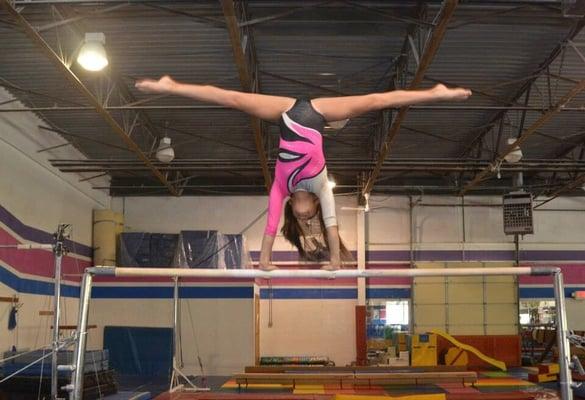 Aerials Gymnastics 18 months - 18 years produces happy, healthy Gymnasts ;) call today 732-389-0404