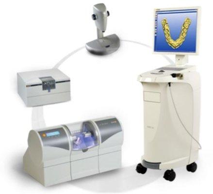 Cerec machine takes your digital impression to make crowns