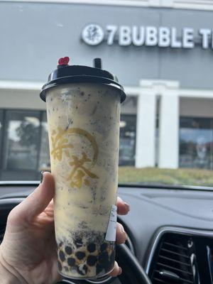 Oreo Brûlée milk tea