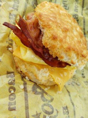 Bacon Egg n Cheese Biscuit