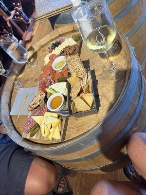 Charcuterie and cheese board