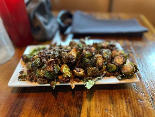 Crispy brussel sprouts