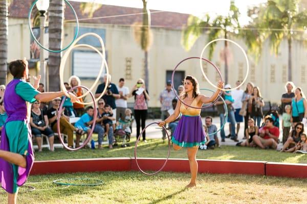 Fern Street Circus at Friday Night Liberty!