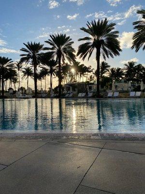 Pool side