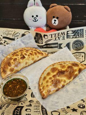 Second round: Spinach and Beef empanadas