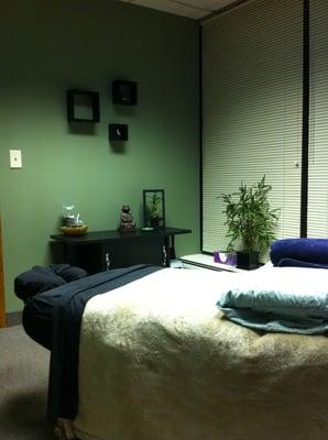 Serene Massage Therapy room