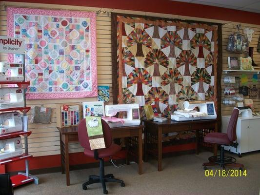 Always changing Quilt and Sewing classes. See www.tidewatersewvac.com for more!