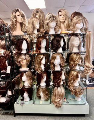 Long, short, wavy or straight wigs, Ginny's Wigs has them all!