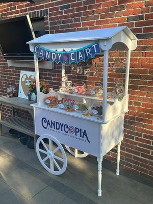 Candy cart for a kid birthday party