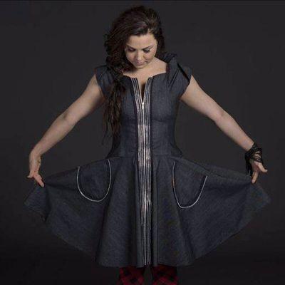 Amy Lee wearing Sohung Designs