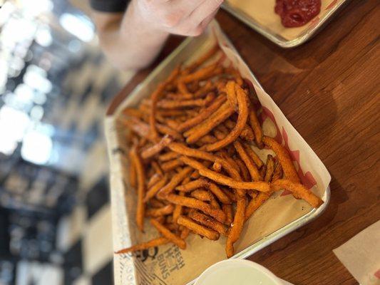 Shareable Sweet Potato Fries!