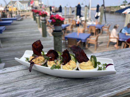 Occasional Special: Jalapeño Bacon Deviled Eggs