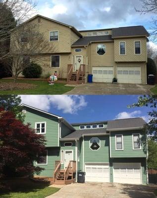 How is your Siding? Take a look of how nice a Siding Replacement is! Give us a call 678.400.2004 or visit: www.sidingdepot.co...