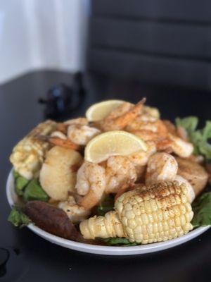 Shrimp boil Cajun style