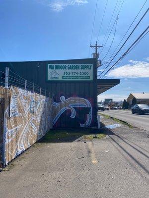 Exterior of building along 82nd