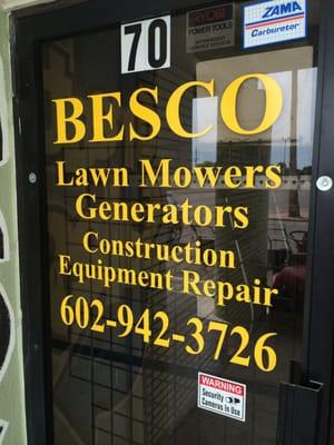 Besco Lawn Mower Repair