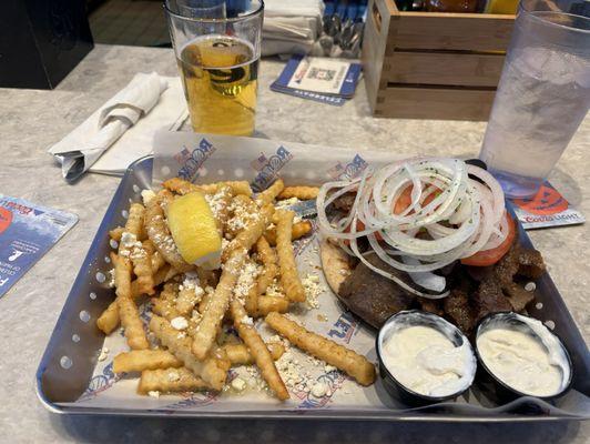 Gyro Plate with Greek Fries