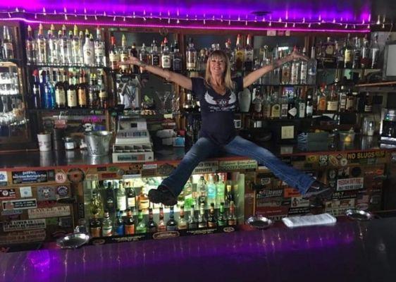 Wonder Bar owner and bartender Kathy!!