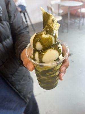 Matcha ice cream