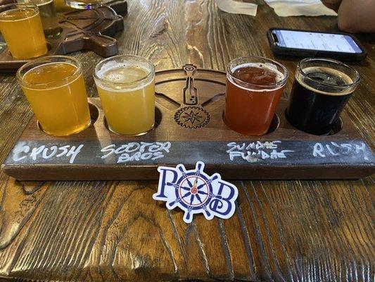 Beer flight