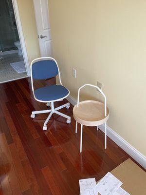 IKEA chairs assembled in fifteen minutes cost $15