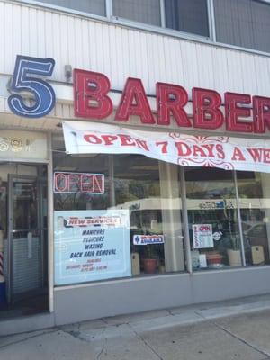 Five Barbers