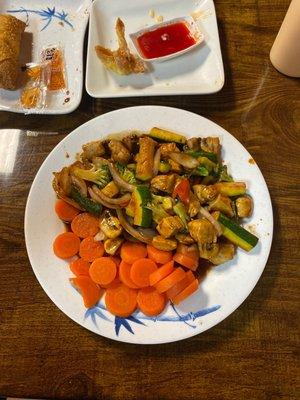 2. Teriyaki Chicken - all veggies