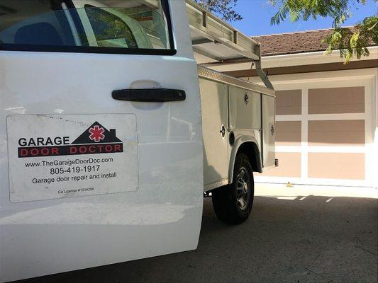 The Garage Door Doc 805-419-1917 Serving all of Ventura County