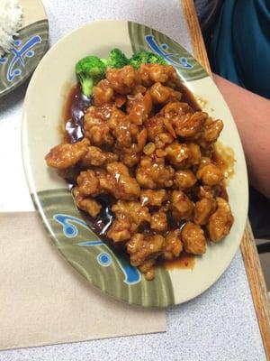 Orange chicken