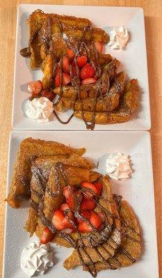 Strawberry Nutella French Toast