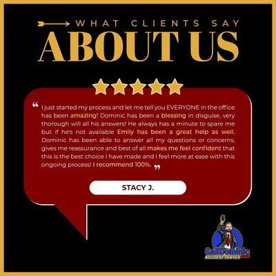 Look what our clients say about the Majors Law Group!