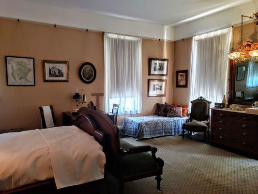 Boys' Bedroom in Garfield House at Garfield National Historic Site