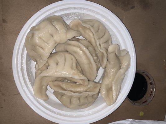 Steamed dumplings!