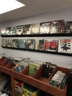 Specialty records wall!