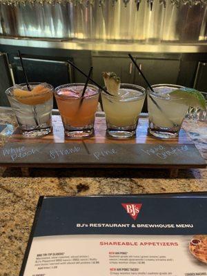 Margarita sampler