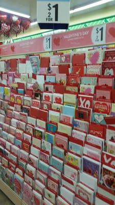 Procrastinated? Don't worry. Dollar Tree still has Vday cards