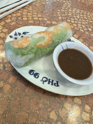 Summer Roll (shrimp & chicken)