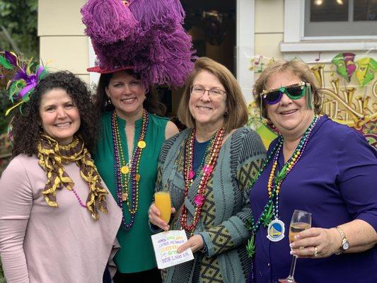 Mardi Gras! Let the Good Times Roll!  Another fun Client Appreciation Event