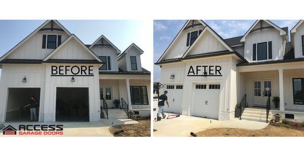 At the end of building your dream home and need the final touch? Why not let the garage door, be your cherry on top!